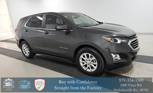 used 2021 Chevrolet Equinox car, priced at $19,553