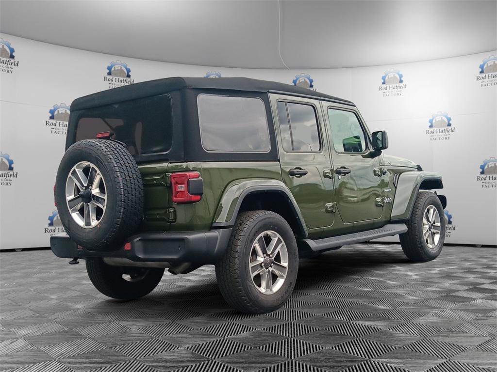 used 2021 Jeep Wrangler Unlimited car, priced at $32,654