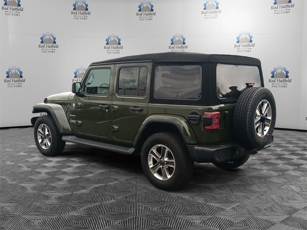 used 2021 Jeep Wrangler Unlimited car, priced at $32,654