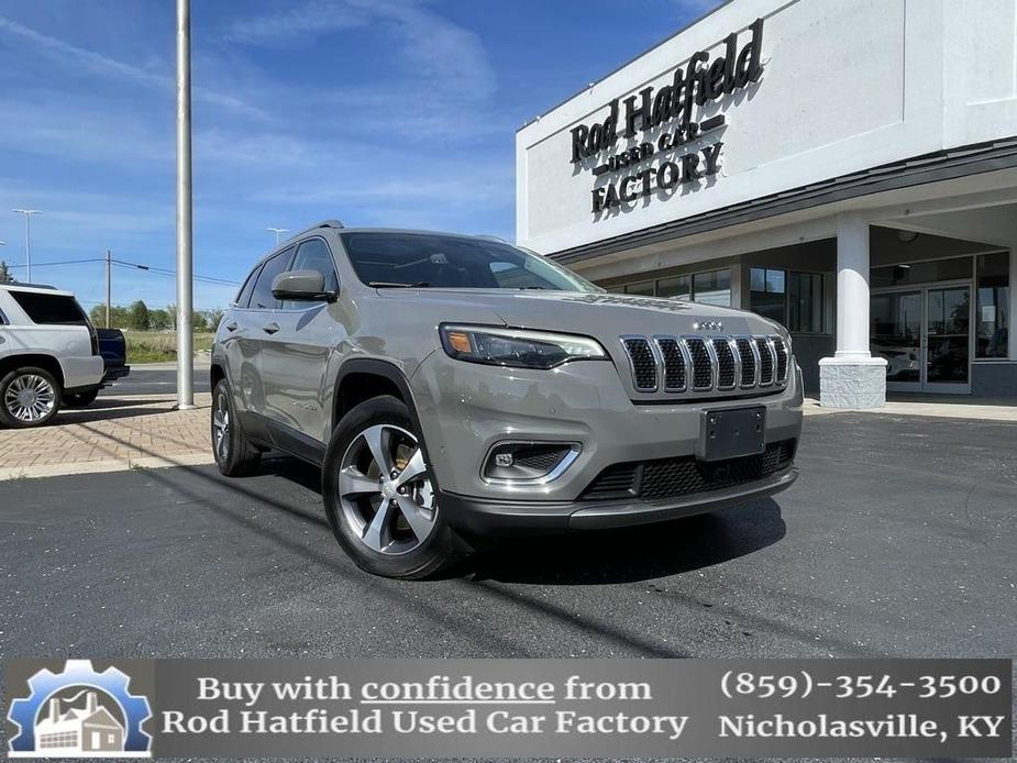 used 2021 Jeep Cherokee car, priced at $26,385