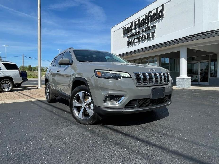 used 2021 Jeep Cherokee car, priced at $23,200