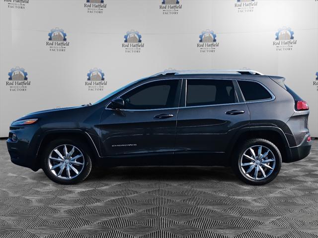 used 2018 Jeep Cherokee car, priced at $18,301