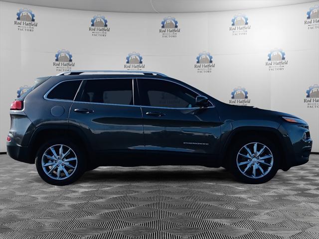 used 2018 Jeep Cherokee car, priced at $17,551