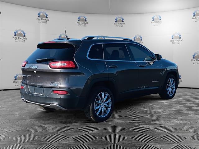 used 2018 Jeep Cherokee car, priced at $17,551