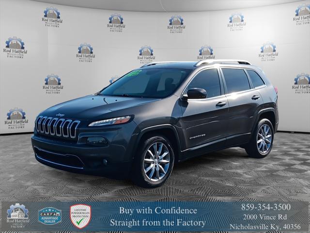 used 2018 Jeep Cherokee car, priced at $17,551