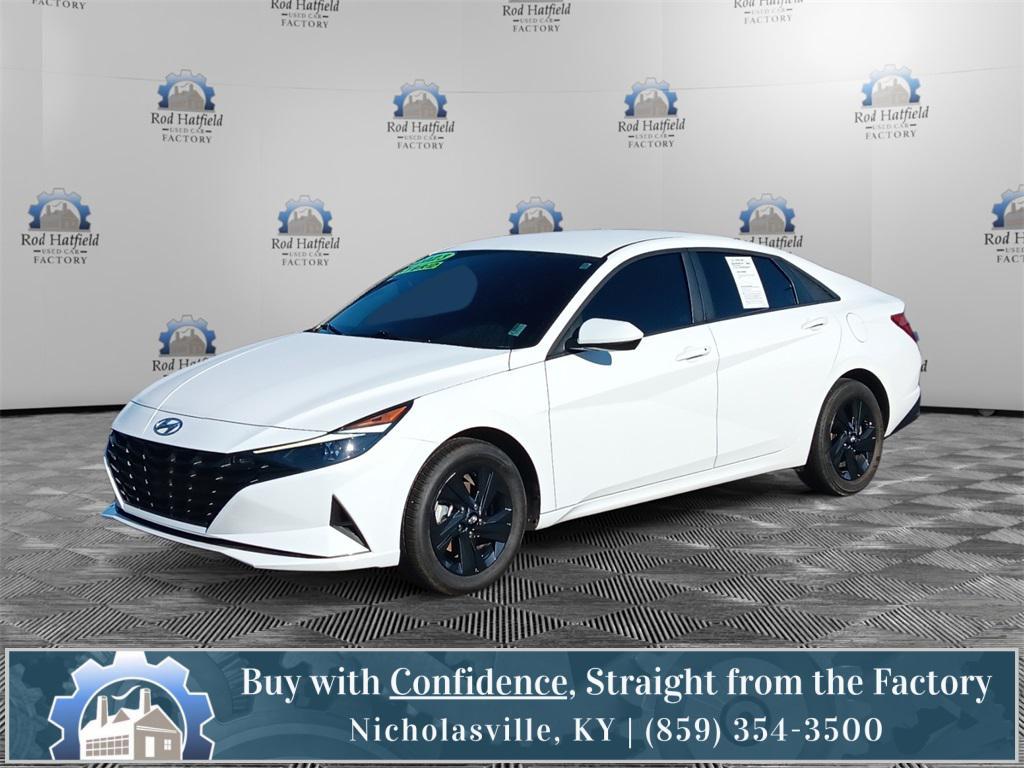 used 2023 Hyundai ELANTRA HEV car, priced at $19,782