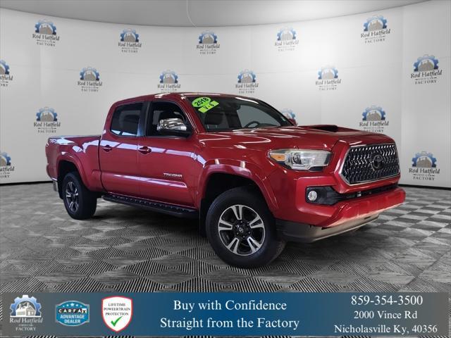 used 2018 Toyota Tacoma car, priced at $27,988