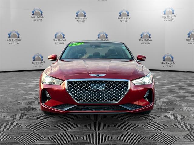 used 2021 Genesis G70 car, priced at $28,070