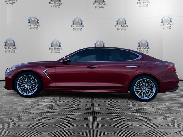 used 2021 Genesis G70 car, priced at $28,070