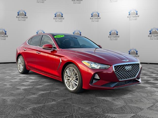 used 2021 Genesis G70 car, priced at $28,070