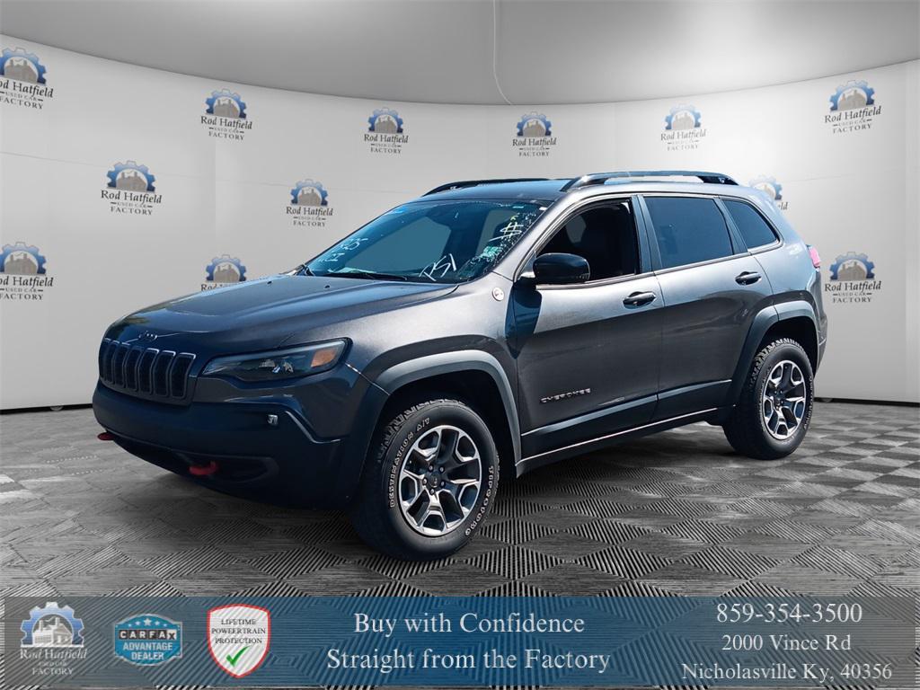 used 2022 Jeep Cherokee car, priced at $23,726