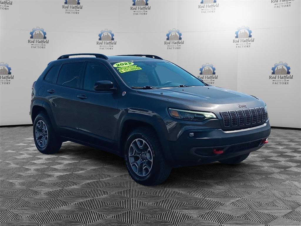 used 2022 Jeep Cherokee car, priced at $23,726