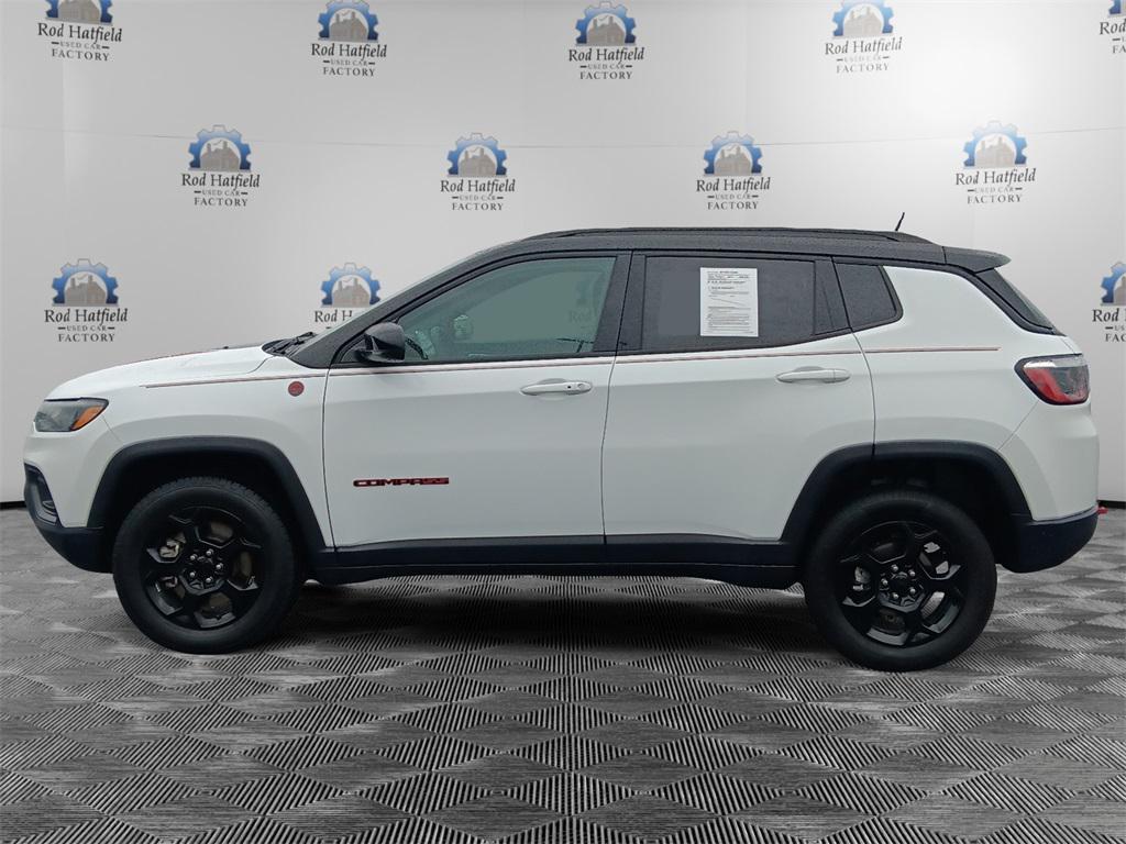 used 2023 Jeep Compass car, priced at $22,302