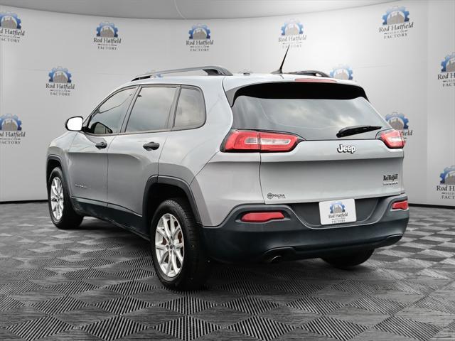 used 2015 Jeep Cherokee car, priced at $7,978