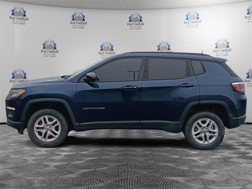 used 2018 Jeep Compass car, priced at $13,923