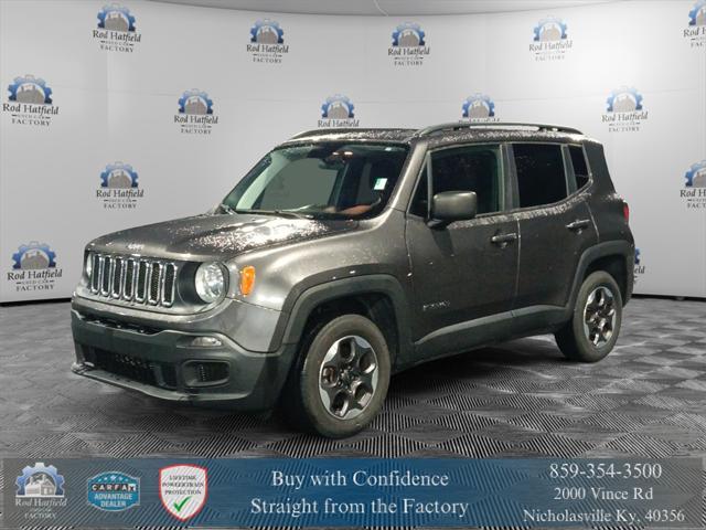 used 2018 Jeep Renegade car, priced at $12,846