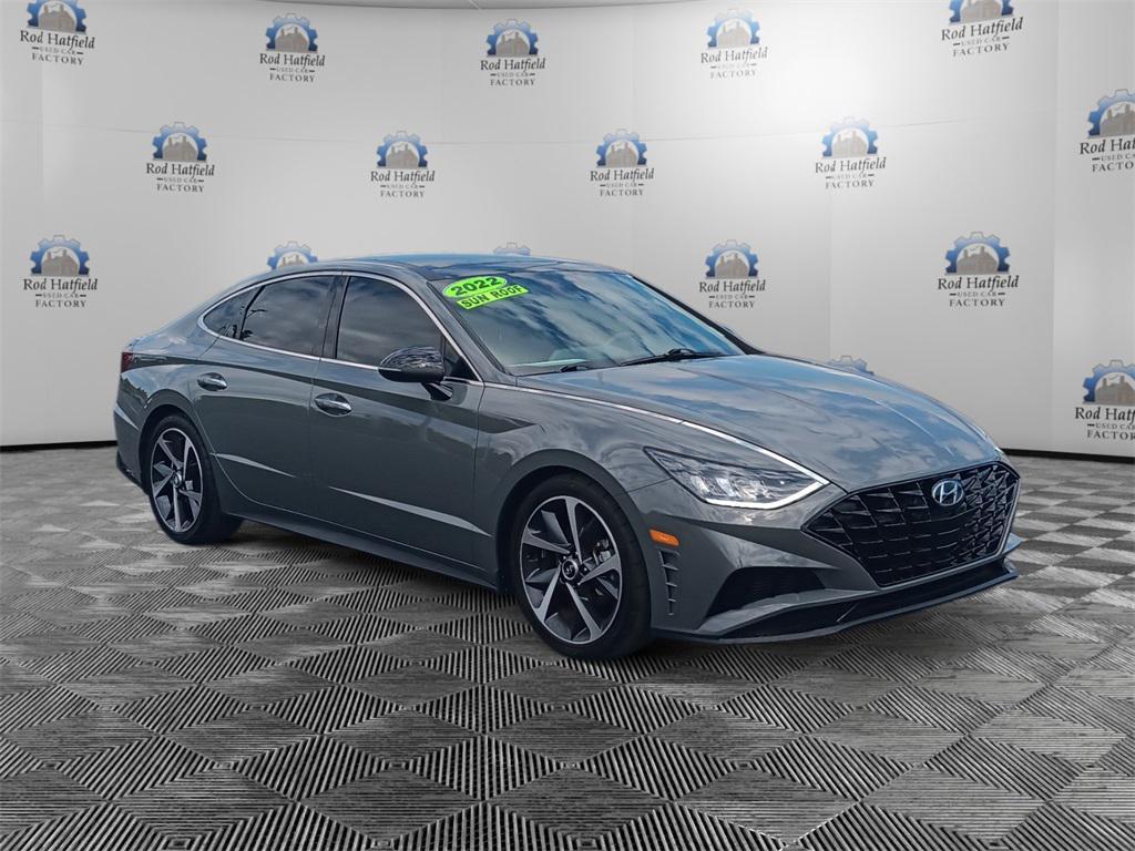 used 2022 Hyundai Sonata car, priced at $21,969