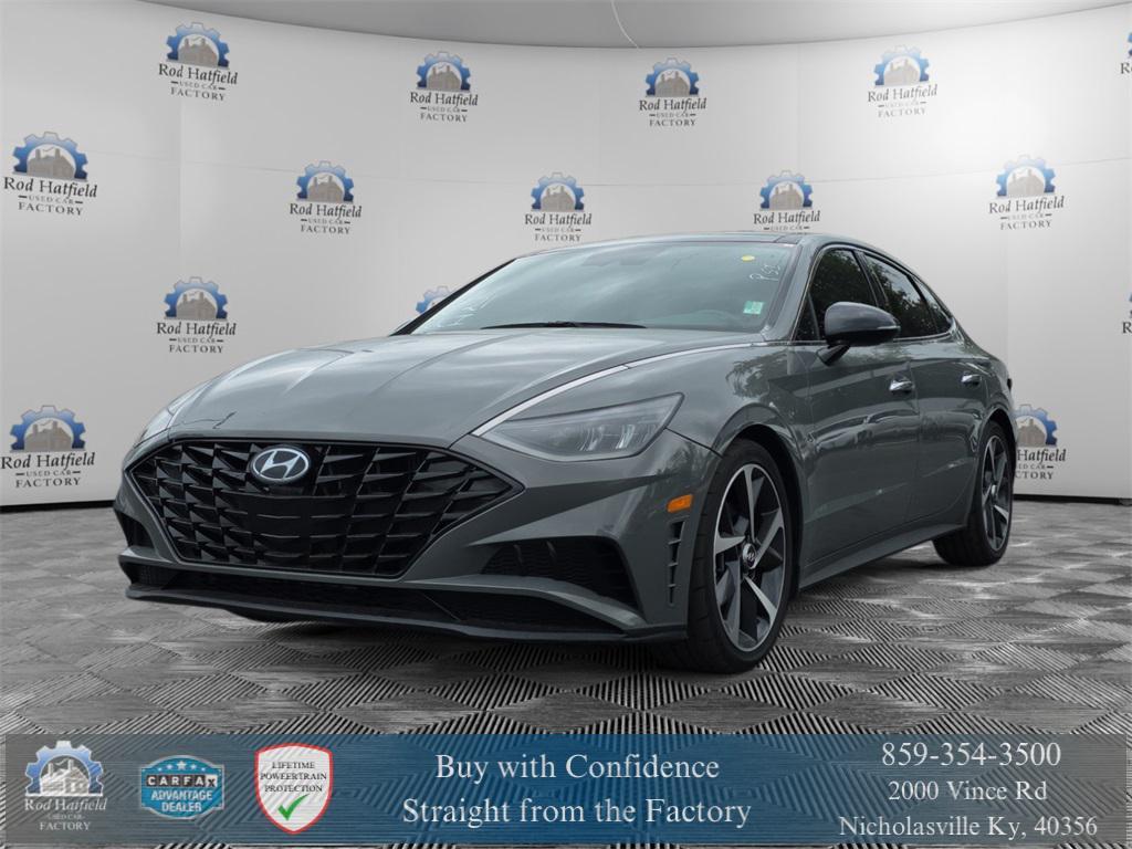 used 2022 Hyundai Sonata car, priced at $21,482