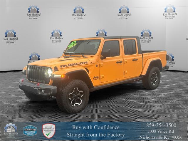 used 2021 Jeep Gladiator car, priced at $37,536