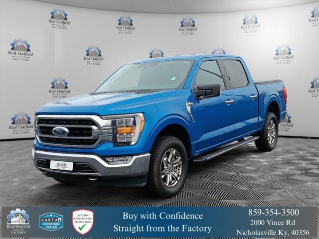 used 2021 Ford F-150 car, priced at $31,512