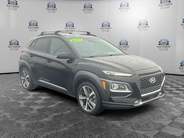 used 2021 Hyundai Kona car, priced at $21,720