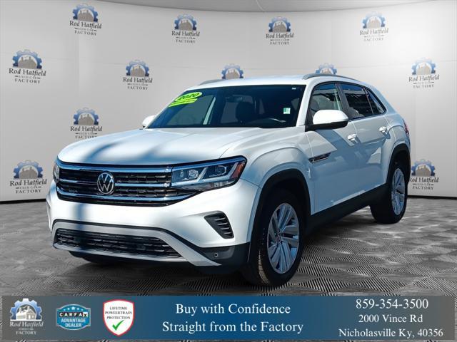 used 2020 Volkswagen Atlas Cross Sport car, priced at $22,029