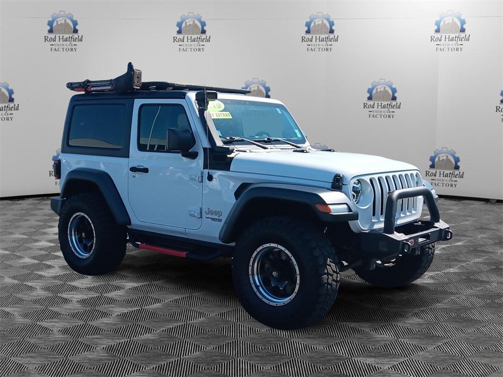 used 2019 Jeep Wrangler car, priced at $25,343