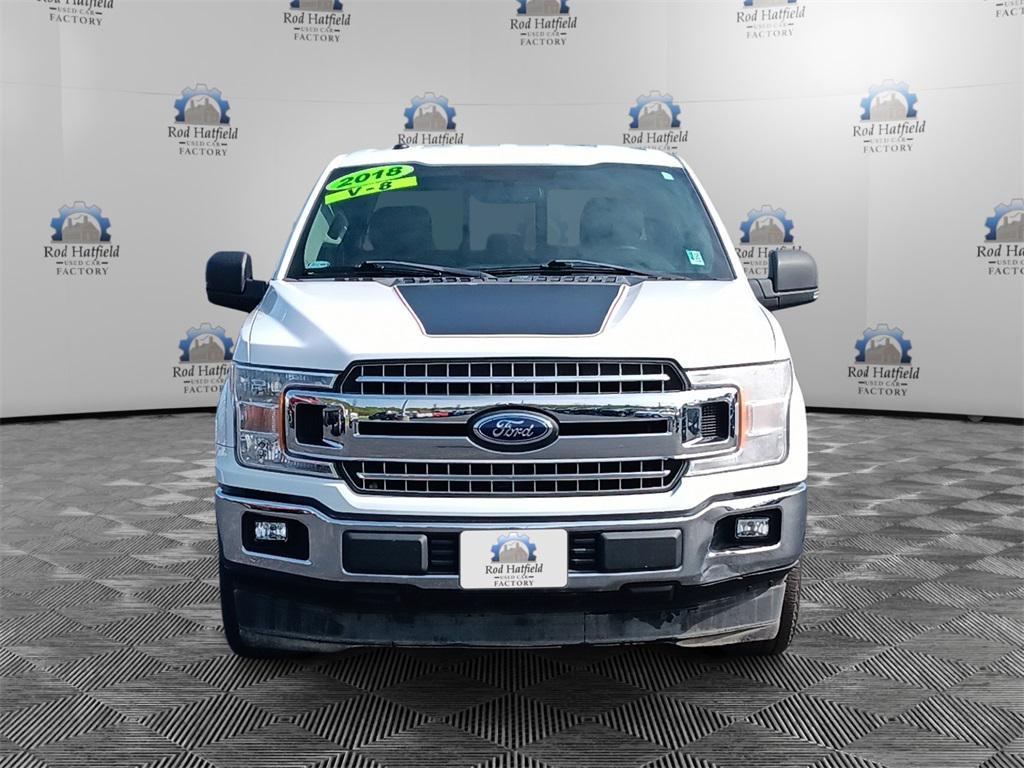 used 2018 Ford F-150 car, priced at $28,895
