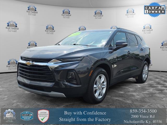 used 2022 Chevrolet Blazer car, priced at $26,226