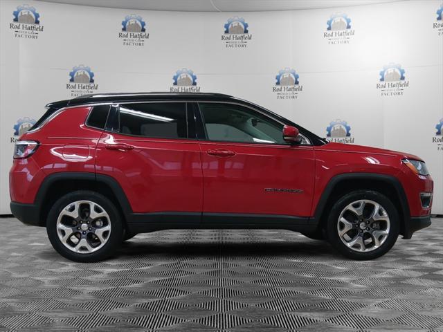 used 2021 Jeep Compass car, priced at $19,022