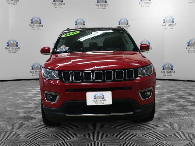 used 2021 Jeep Compass car, priced at $19,022