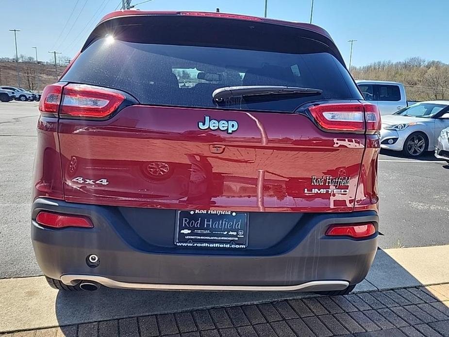 used 2016 Jeep Cherokee car, priced at $15,499