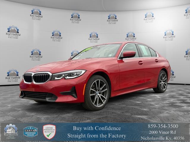 used 2021 BMW 330 car, priced at $27,997