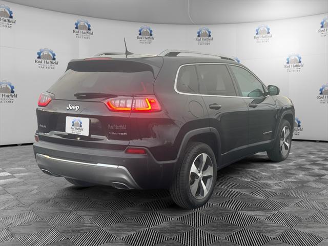 used 2021 Jeep Cherokee car, priced at $24,579