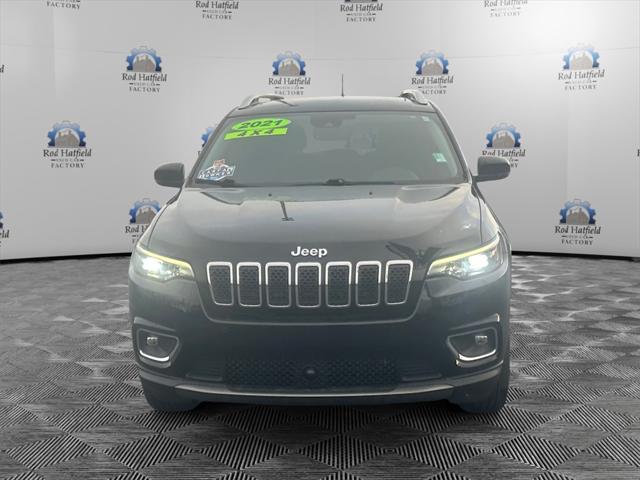 used 2021 Jeep Cherokee car, priced at $24,579