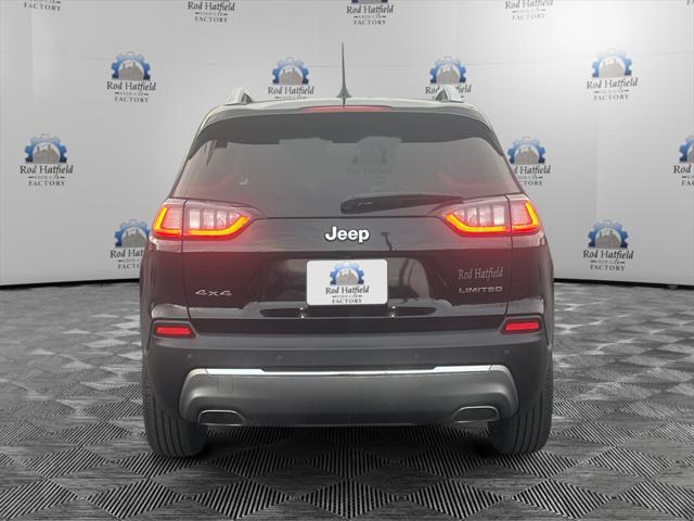 used 2021 Jeep Cherokee car, priced at $24,579