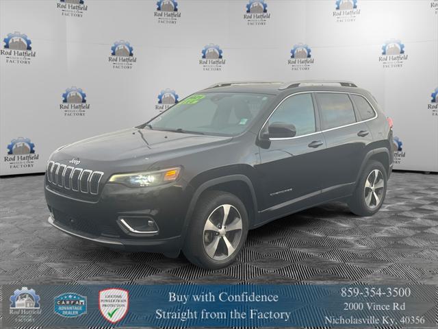 used 2021 Jeep Cherokee car, priced at $24,579