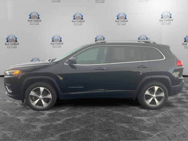 used 2021 Jeep Cherokee car, priced at $24,579