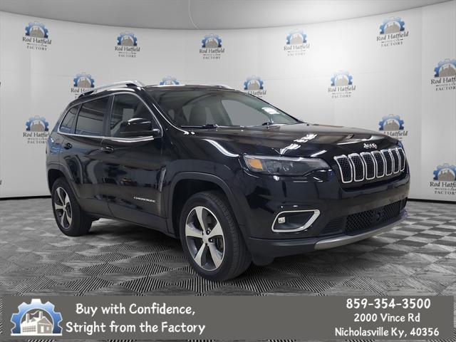 used 2021 Jeep Cherokee car, priced at $24,894