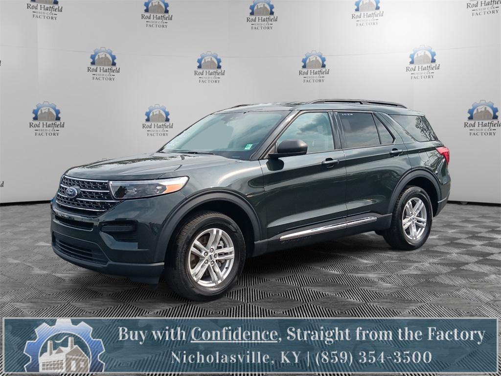 used 2022 Ford Explorer car, priced at $29,537