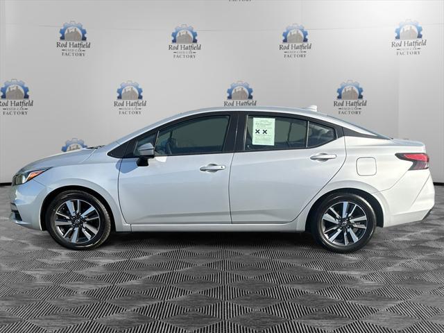 used 2021 Nissan Versa car, priced at $16,888