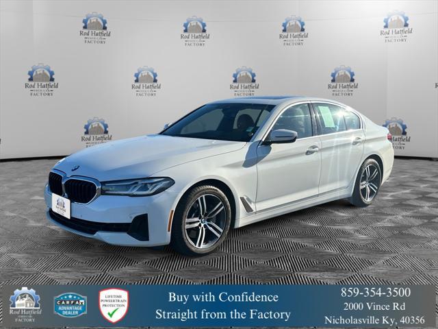 used 2022 BMW 530 car, priced at $38,883