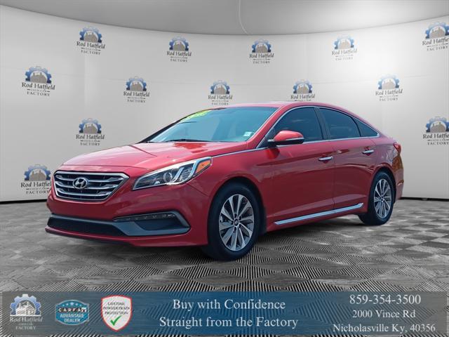 used 2017 Hyundai Sonata car, priced at $11,735