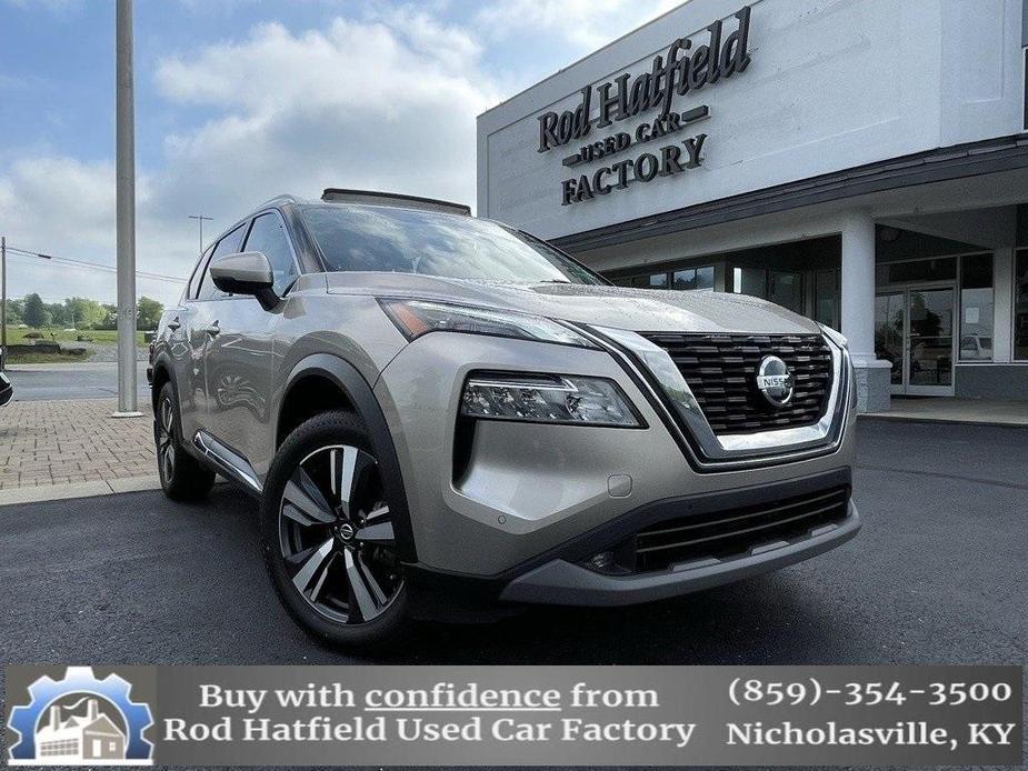 used 2021 Nissan Rogue car, priced at $26,648
