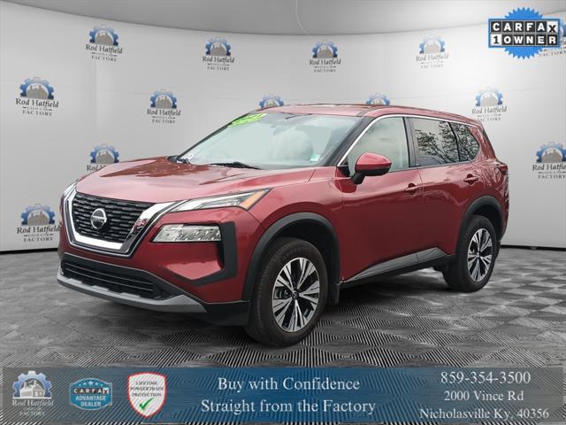 used 2021 Nissan Rogue car, priced at $23,499