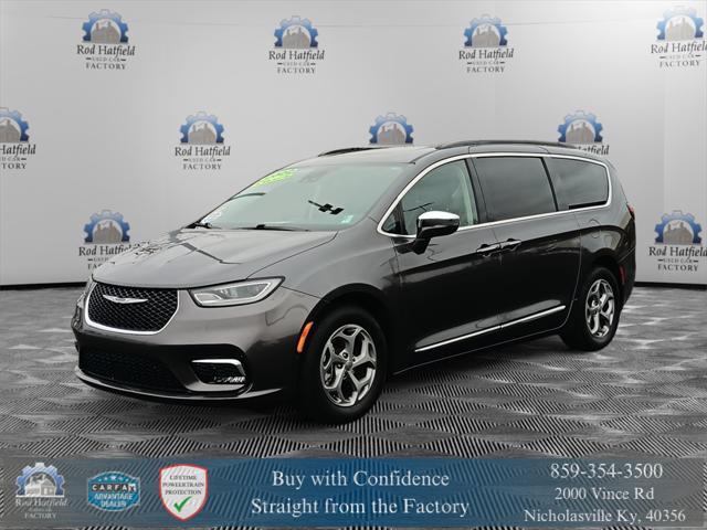 used 2022 Chrysler Pacifica car, priced at $25,310