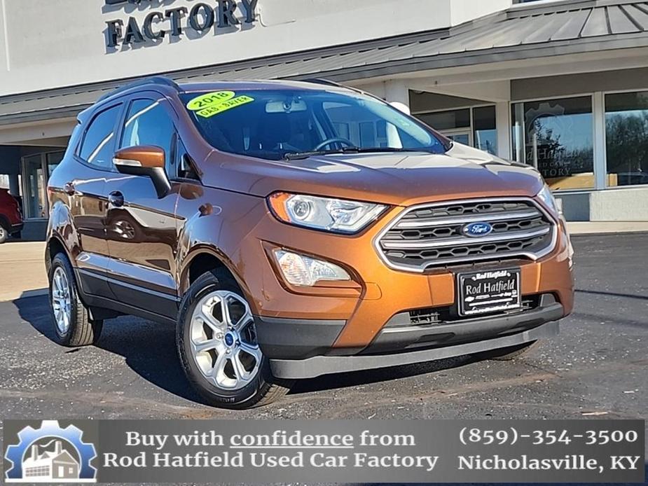 used 2018 Ford EcoSport car, priced at $13,980