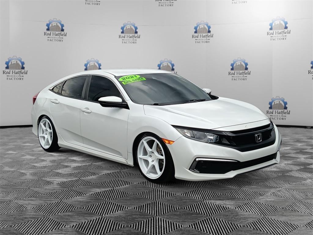 used 2021 Honda Civic car, priced at $19,608