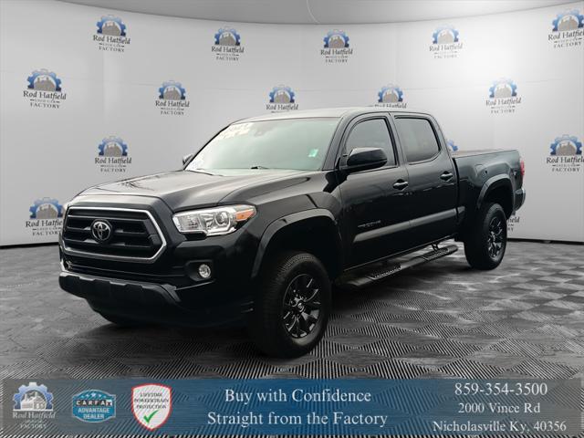 used 2021 Toyota Tacoma car, priced at $28,397