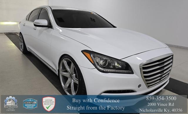 used 2015 Hyundai Genesis car, priced at $16,300